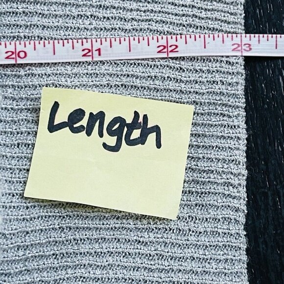 Vintage Sweater Womens Large Artsy Wool Angora Stripes Your Sixth Sense 80s - Picture 8 of 11